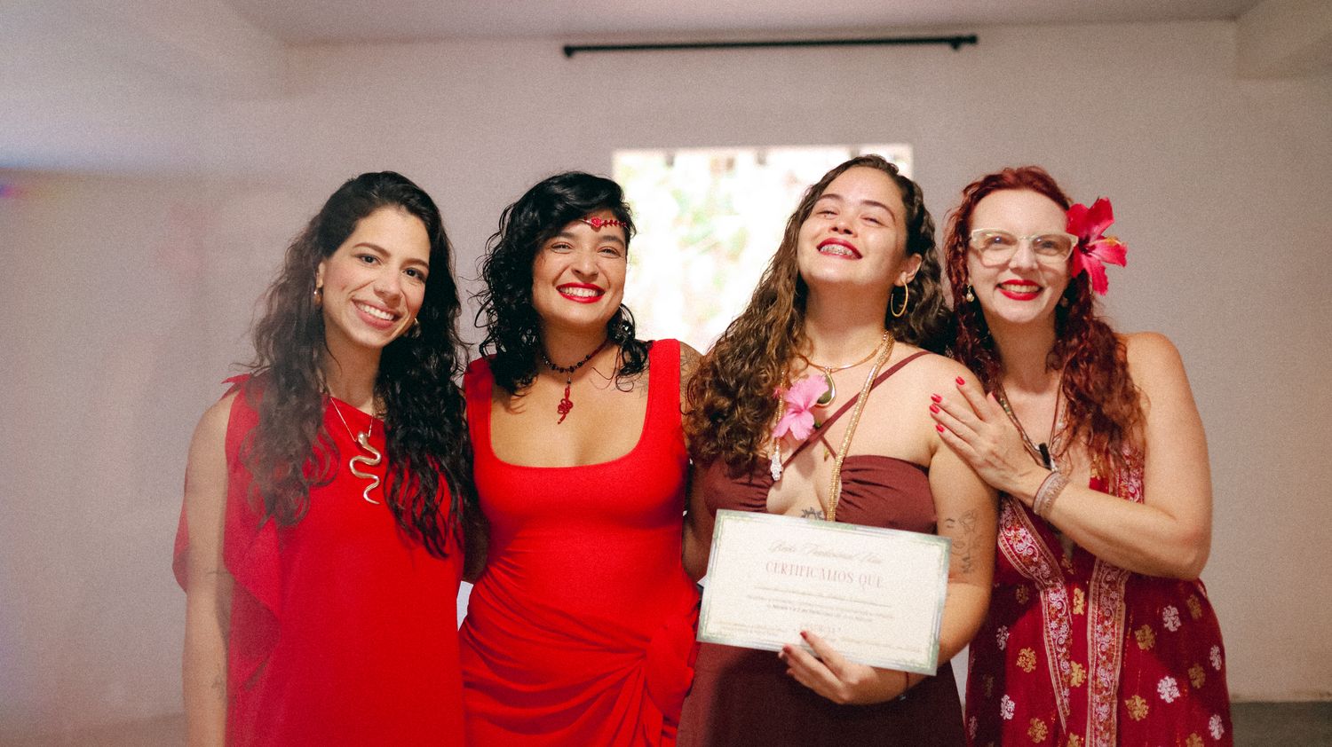 Mulher iniciada no Reiki