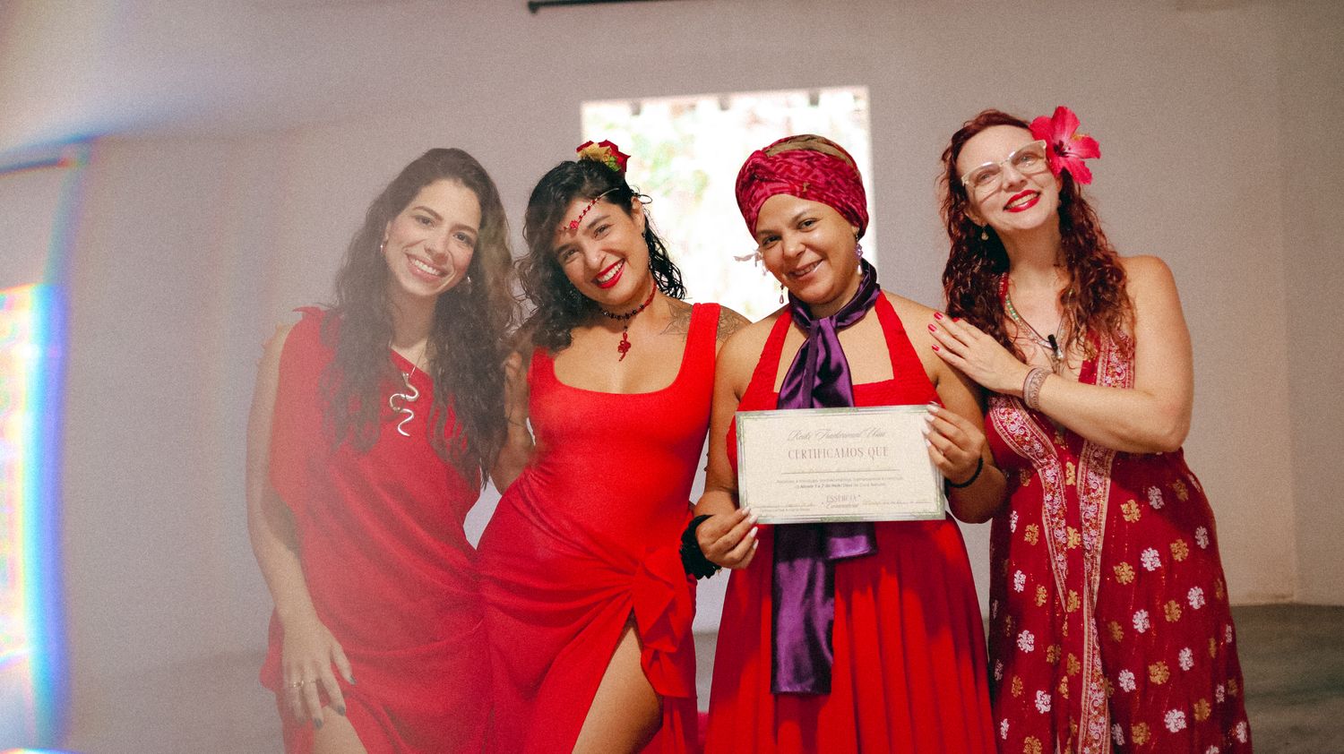 Mulher iniciada no Reiki