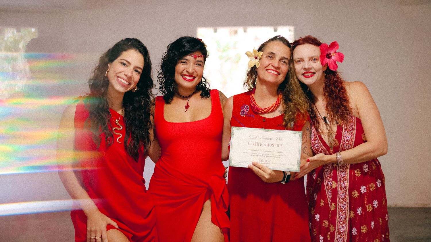 Mulher iniciada no Reiki
