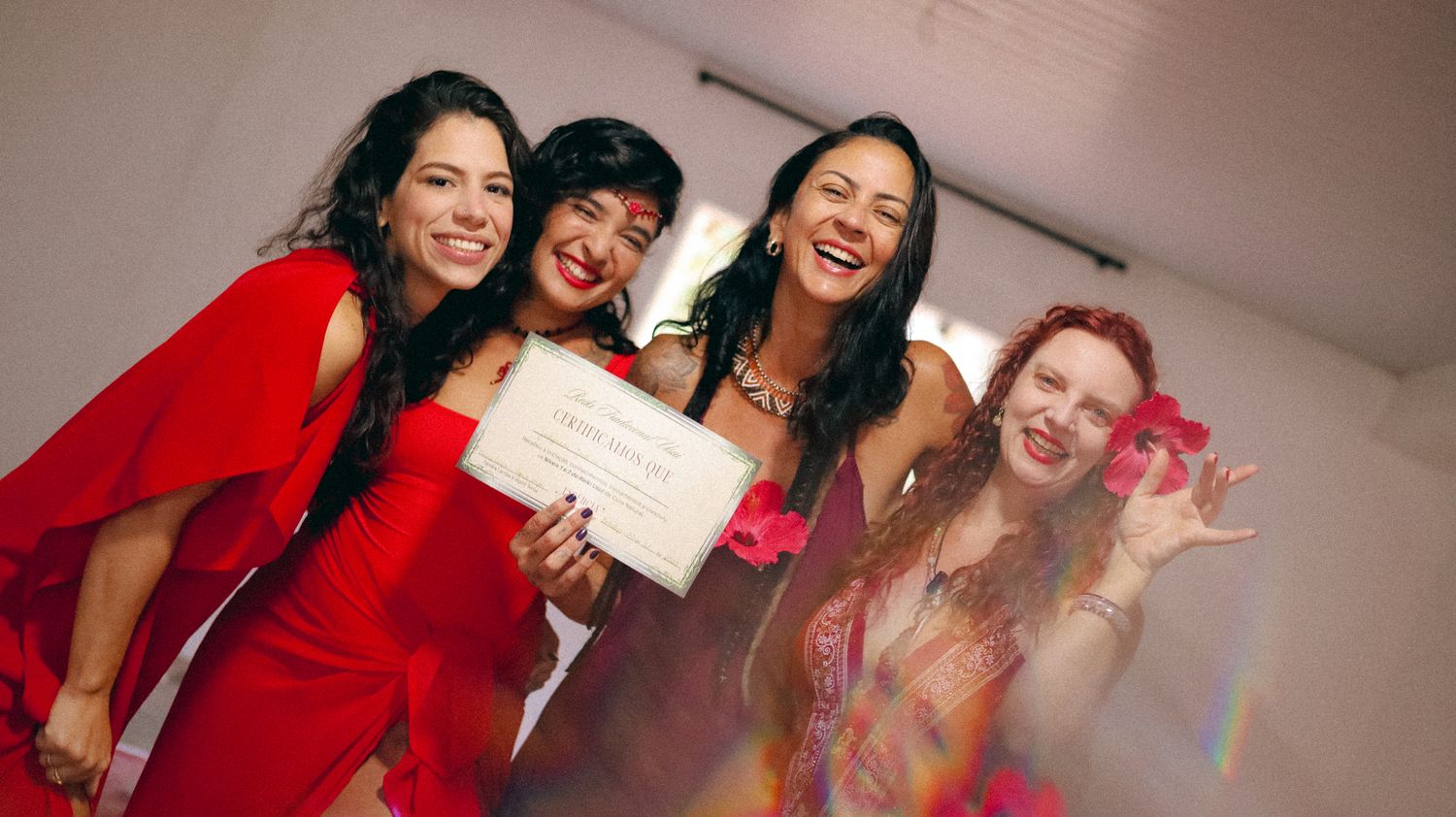 Mulher iniciada no Reiki